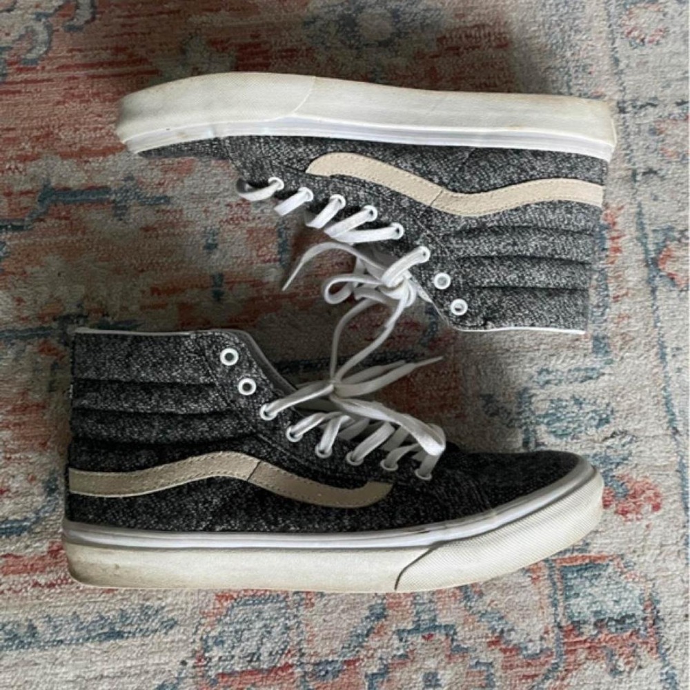 Madewell High Top Womens Vans, size 8.5